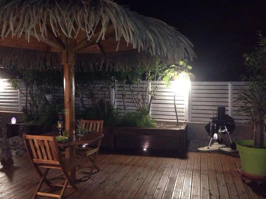 Charmant Bungalow Un P'Tit Coin De Paradis Saint-Francois  Bagian luar foto