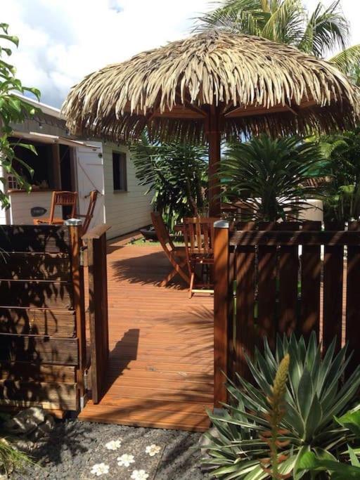 Charmant Bungalow Un P'Tit Coin De Paradis Saint-Francois  Bagian luar foto