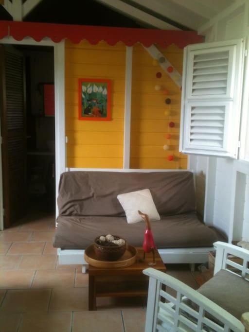 Charmant Bungalow Un P'Tit Coin De Paradis Saint-Francois  Bagian luar foto