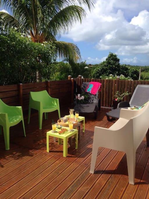 Charmant Bungalow Un P'Tit Coin De Paradis Saint-Francois  Bagian luar foto