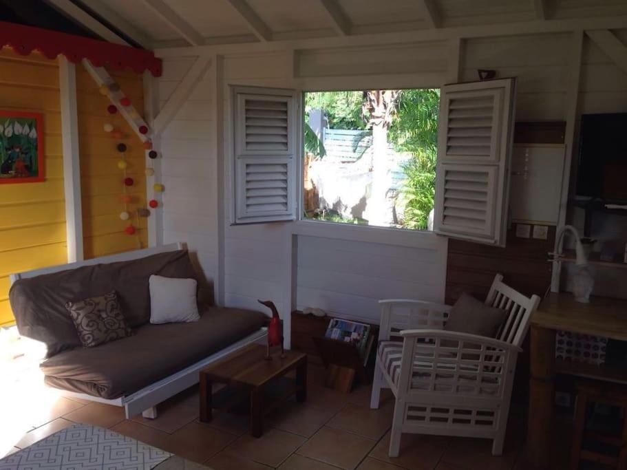 Charmant Bungalow Un P'Tit Coin De Paradis Saint-Francois  Bagian luar foto