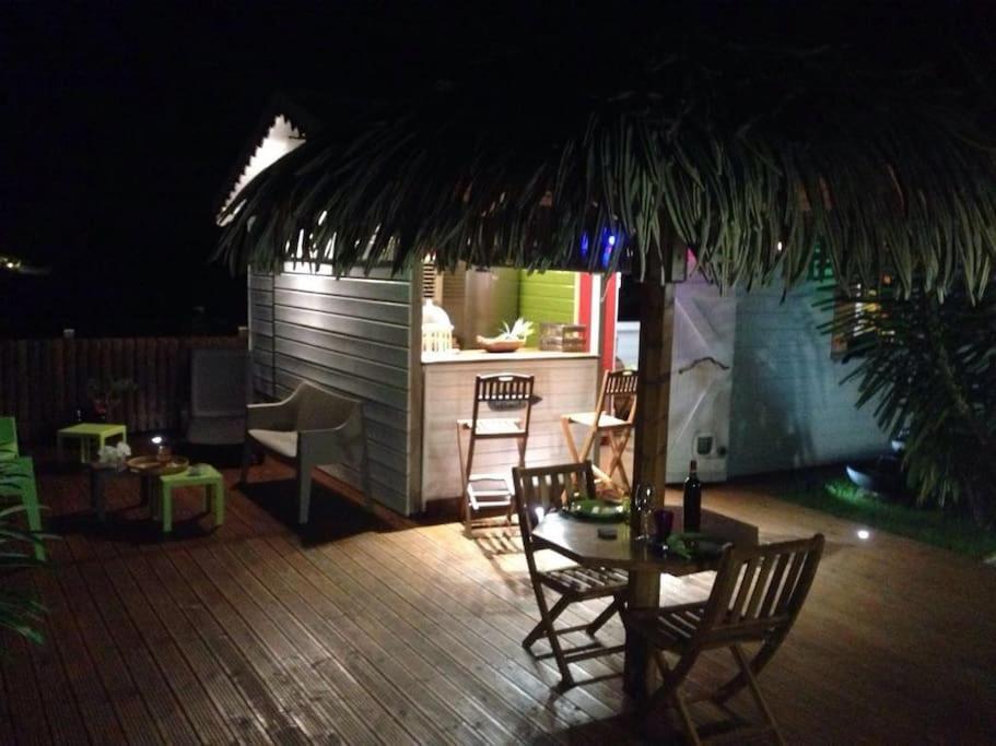Charmant Bungalow Un P'Tit Coin De Paradis Saint-Francois  Bagian luar foto