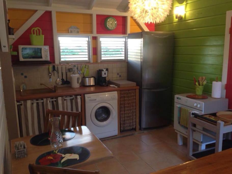 Charmant Bungalow Un P'Tit Coin De Paradis Saint-Francois  Bagian luar foto